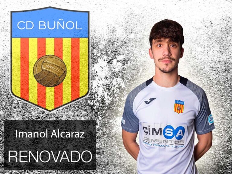 IMANOL RENUEVA CON EL CD BUÑOL PARA LA PRÓXIMA TEMPORADA