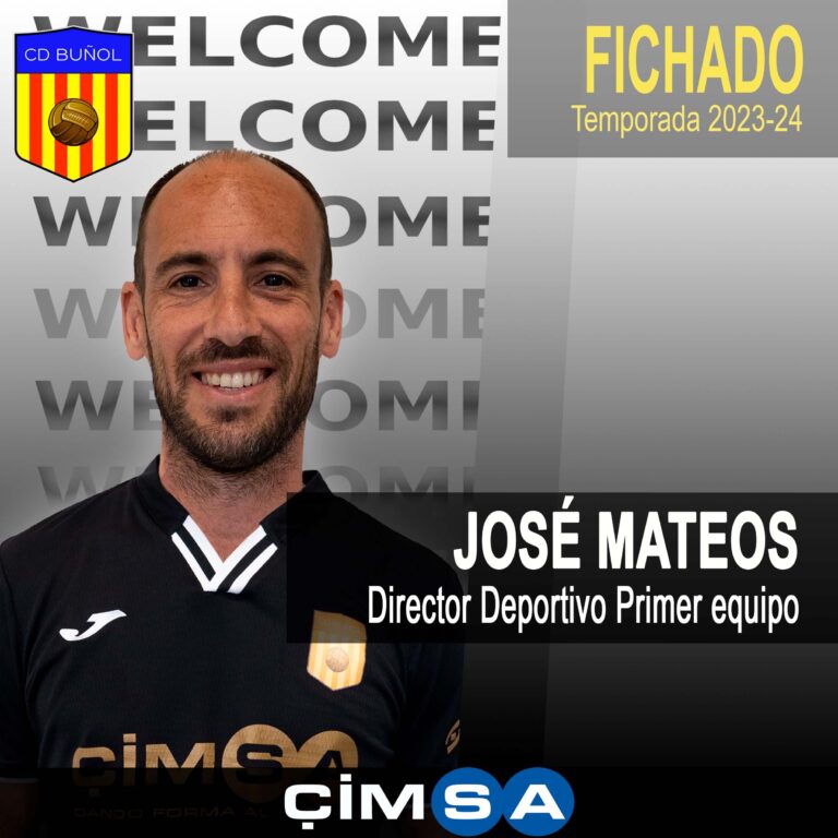 JOSÉ MATEOS, NUEVO DIRECTOR DEPORTIVO DEL PRIMER EQUIPO